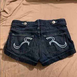 Rock & Republic Blue Jean shorts. Size 24